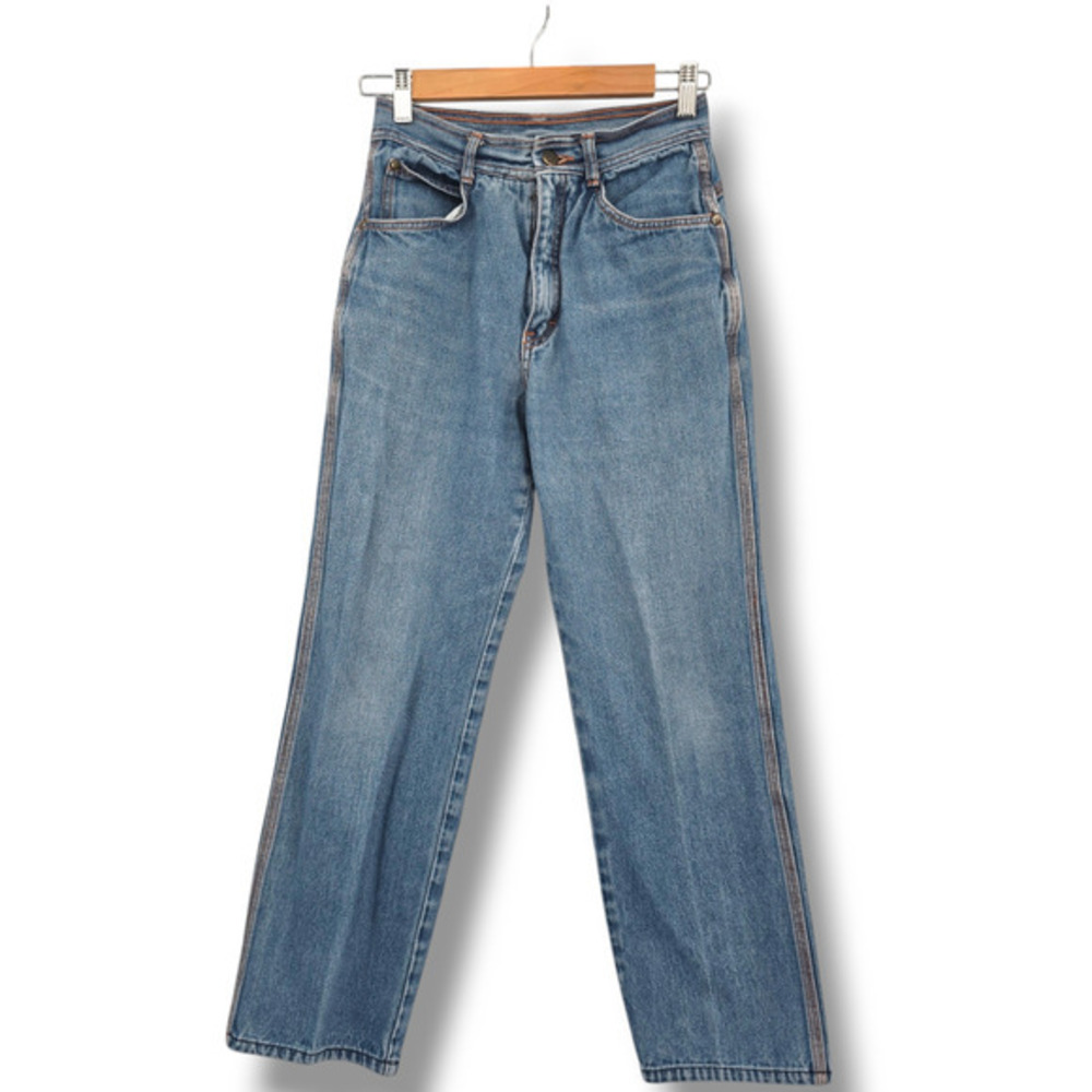Vintage‎ Gitano Women's High Rise Straight Leg Booty Shaping Jeans Size 8 Short - Picture 2 of 12